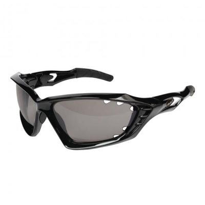 Occhiali Endura Mullet Glasses colore Black Glossy con prese d'aria