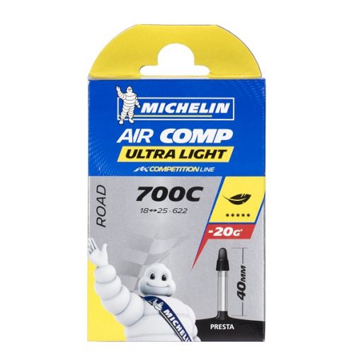 Camera d'aria Michelin AirComp Ultra Light Competition Line 700 x 18/25 Presta 40mm