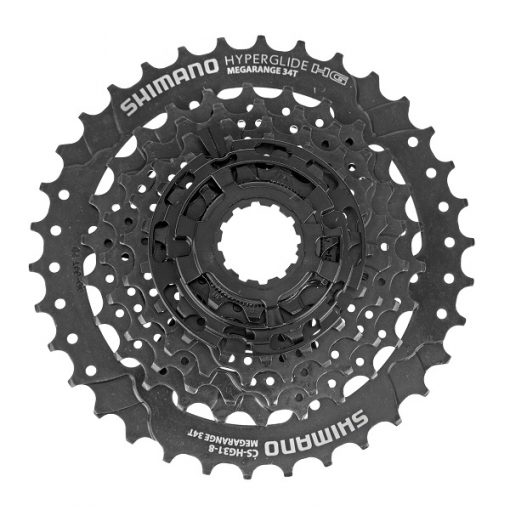 Cassetta Shimano 8v 11-34 CS-HG31 Altus Fronte