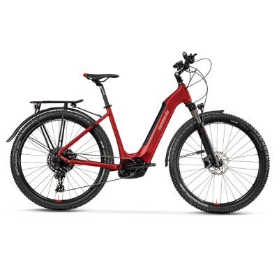 E-Bike Trekking Lombardo Brennero 27.5 colore Red