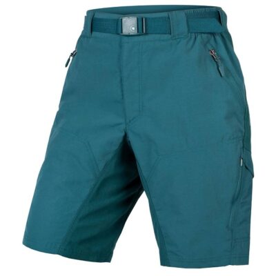 Short Endura Wms Hummvee colore Deep Teal with Liner